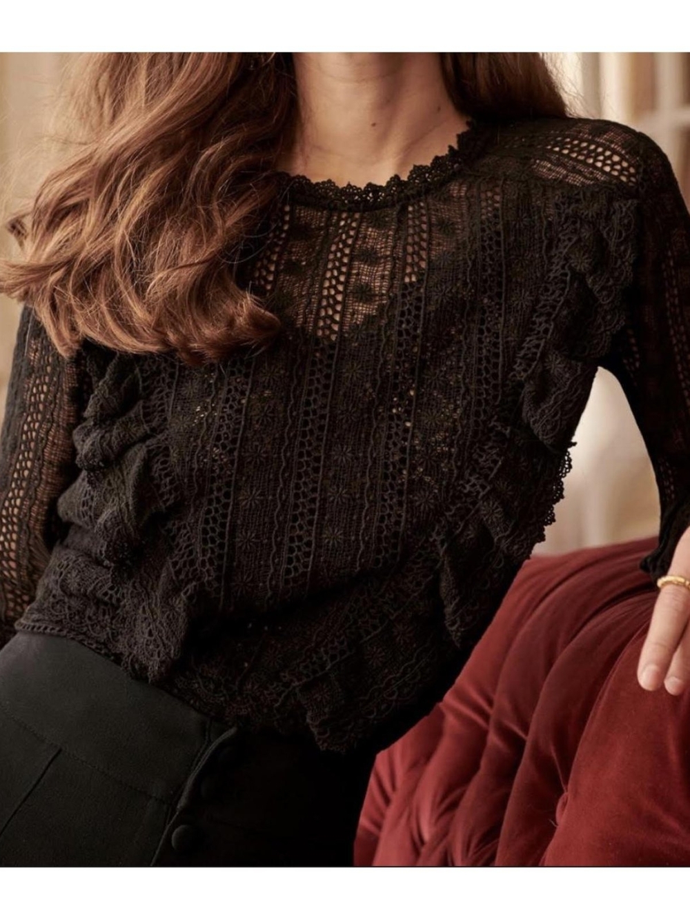 Blouse Madeleine (Black)